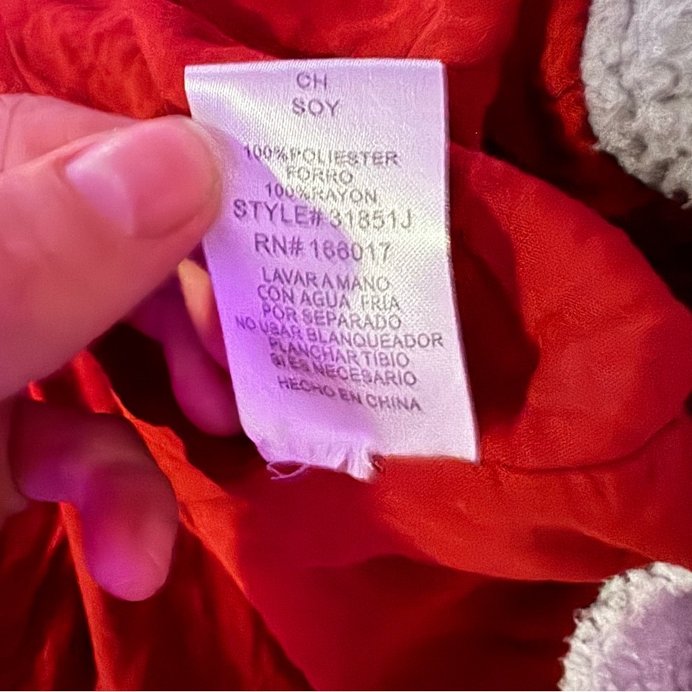 Multicolor Patchwork Teddy Jacket - image 5